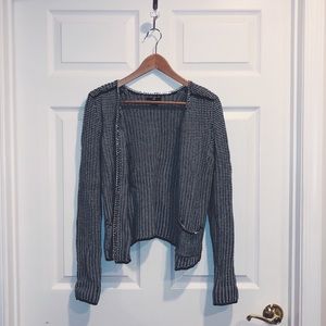 H&M Textured Chain Cardigan